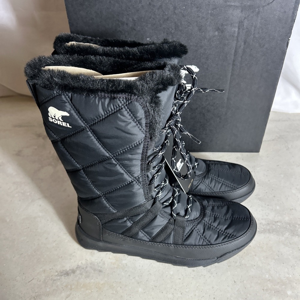 Sorel Women's Whitney II Tall Lace Waterproof Boots Size 7